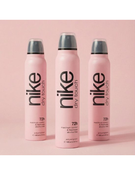 Pack Nike Dry Touch Desodorante Spray Antitranspirante 200ml x 3 uds