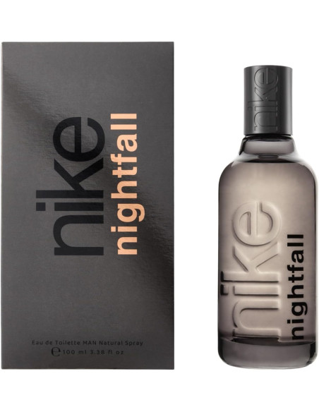 NIKE - Nightfall Man Colonia hombre, 100 ml, 150 ml, Estuche de regalo de 2 piezas, Perfume Spray, Eau de Toilette Masculina, Aroma larga duración - Entrega 24/72h