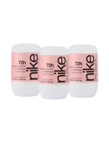 Pack Nike Dry Touch desodorante Roll-On 50ml 3 uds