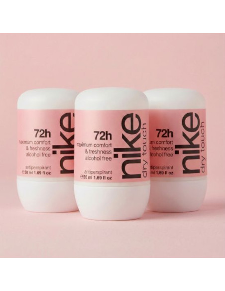 Pack Nike Dry Touch Desodorante Roll-On Antitranspirante 50ml x 3 uds