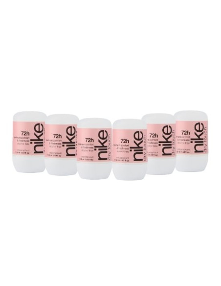 Pack Nike Dry Touch Desodorante Roll-On Antitranspirante 50ml 6 uds