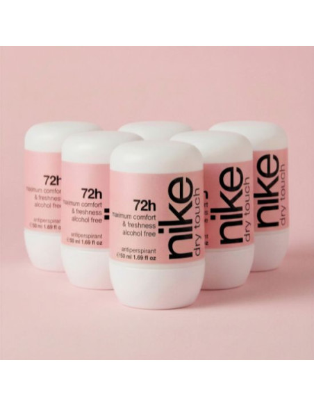 Nike Dry Touch desodorante Roll-On 50ml (Pack de 6 und)