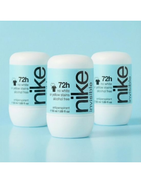 Pack Nike Invisible Desodorante Roll-On Antitranspirante 50ml x 3 uds
