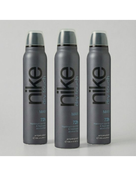Pack Nike Dry Touch Man Desodorante Spray Antitranspirante 200 ml x 3 uds