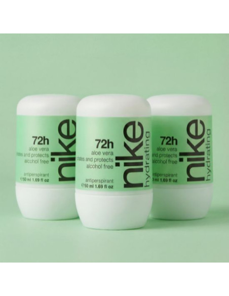Pack Nike Hydrating Desodorante Roll-On Antitranspirante 50ml x 3 uds