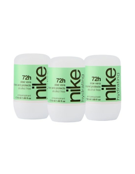 Pack Nike Hydrating Desodorante Roll-On Antitranspirante 50ml x 3 uds