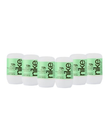 Pack Nike Hydrating Desodorante Roll-On Antitranspirante 50ml x 6 uds