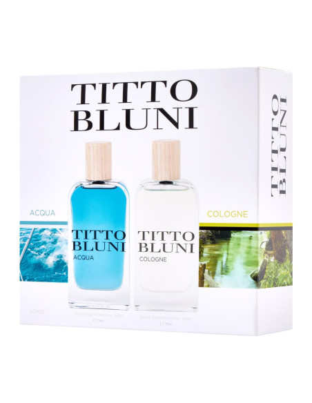 Titto Bluni Estuche de Regalo Acqua y Cologne Uomo