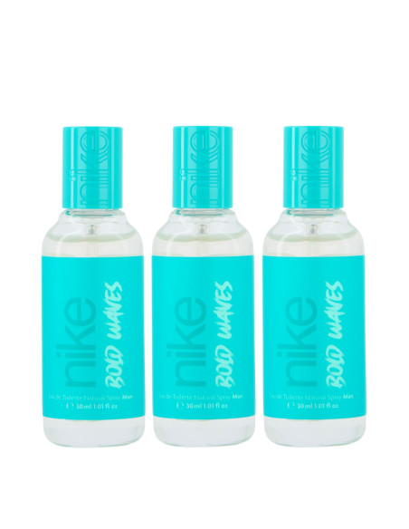 Pack Nike Bold Waves Man Eau de Toilette 3 x 30ml