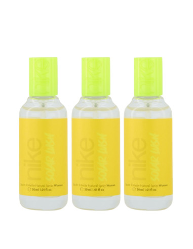 Pack Nike Solar Lush Woman Eau de Toilette 3 x...