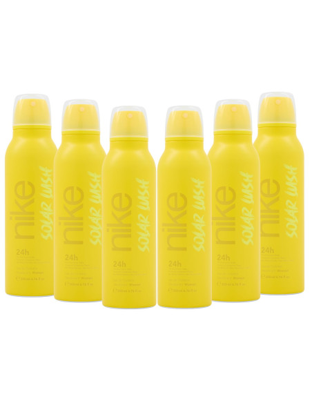 Pack Nike Solar Lush Woman Desodorante Spray 6 x 200ml