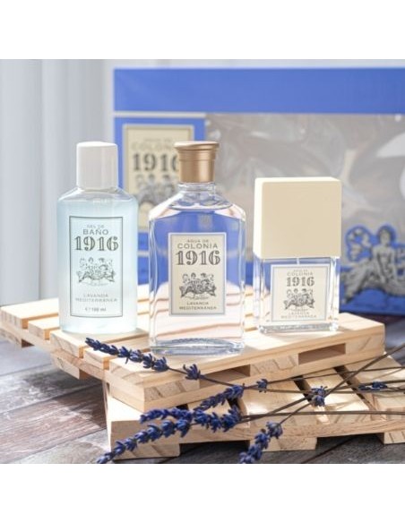 1916 Lavanda Mediterránea Estuche de Regalo Unisex
