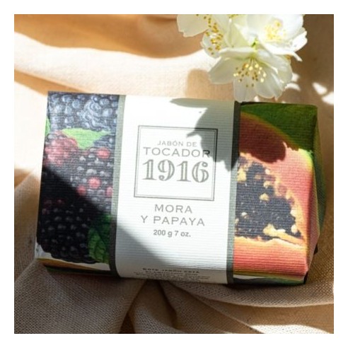 1916 Sabonete higiênico Blackberry & Papaya 200gr