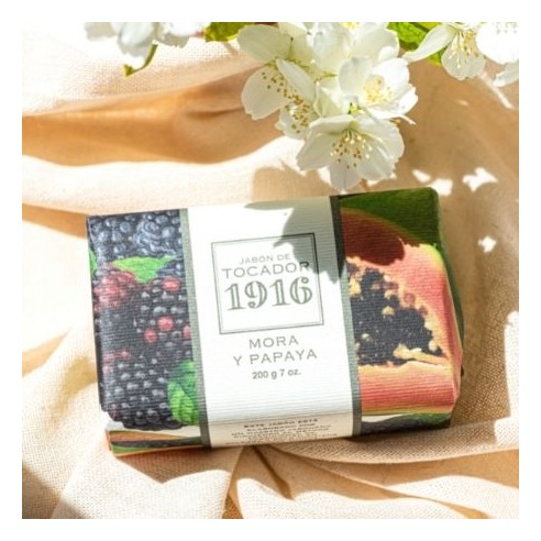 1916 Sabonete higiênico Blackberry & Papaya 200gr