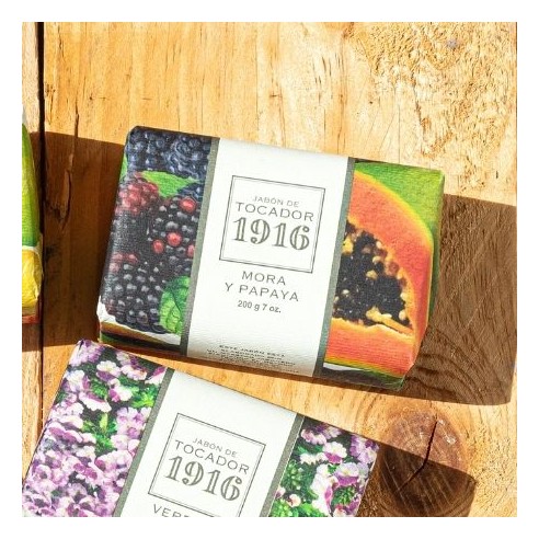 1916 Sabonete higiênico Blackberry & Papaya 200gr