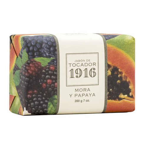 1916 Sabonete higiênico Blackberry & Papaya 200gr