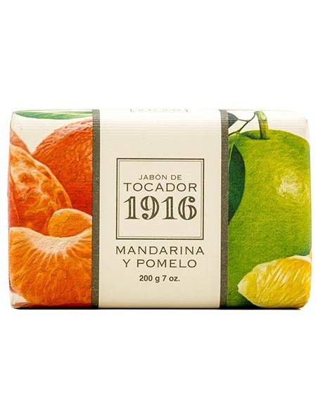 1916 Jabon de tocador Mandarina Pomelo