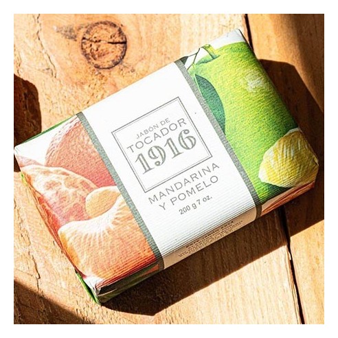 1916 Mandarina & Pomelo Jabón de Tocador 200gr