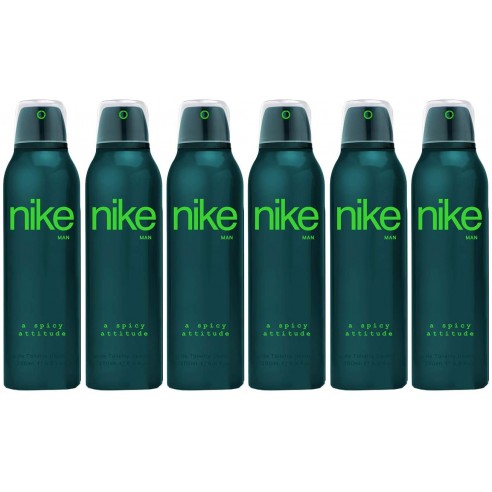 Pack Nike A Spicy Attitude Man Desodorante Spray 200ml 6 uds.