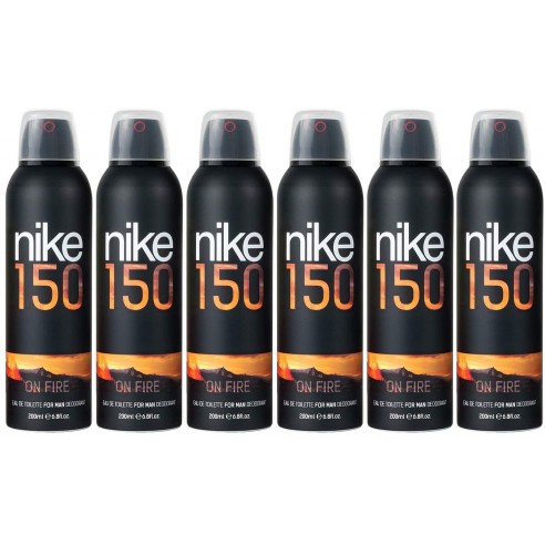 Pack Nike On Fire Man Desodorante Spray 200ml 6 uds.