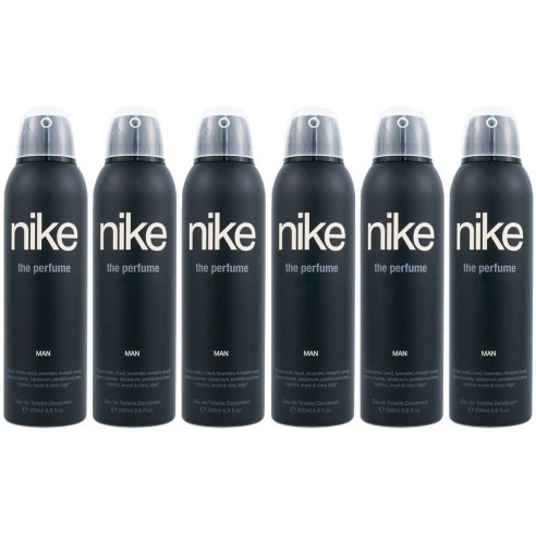Pack Nike The Perfume Man Desodorante Spray 200ml 6 uds.