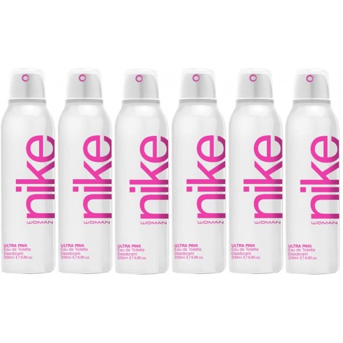 Pack Nike Ultra Pink Woman Desodorante Spray 200ml 6 uds.
