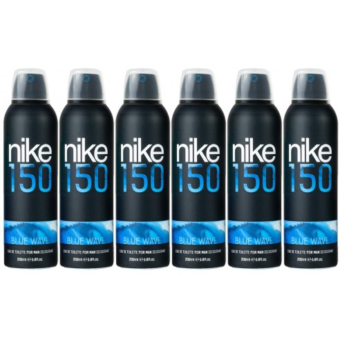 Pack Nike 150 Blue Wave Man Desodorante Spray 6 uds.