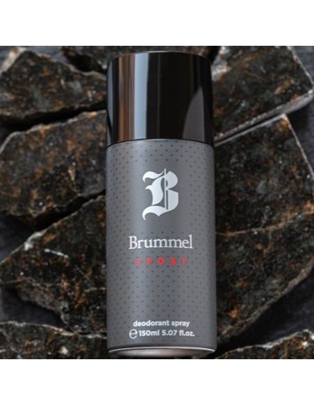 Brummel Pack Sport Man Desodorante Spray 150 ml 6 peças.