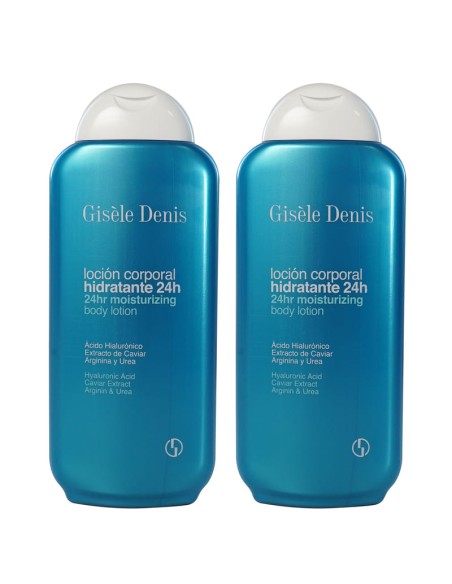 Gisèle Denis Pack Body Lotion Moisturising 24h 400ml 2 unidades