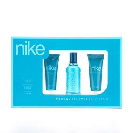 Nike Turquoise Vibes Man EdT Estuche de regalo 100ml + Baño + Shave 75ml