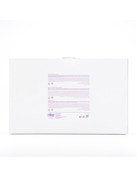 NIKE - Gourmand Street, Colonia mujer, 75 ml, Estiche de regalo de 3 piezas, Perfume Formato Spray, Eau de Toilette femenina, Aroma Cítrico Amaderado, Fragancia Fresca, Elegante y de Larga duración ✅ Entrega 24/72h