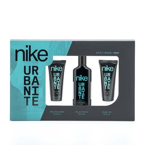 Nike Spicy Road Man Estuche de regalo (EdT 75ml + Gel Baño 75ml + After Shave 75ml)