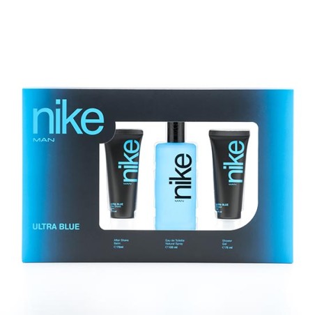 Nike Ultra Blue Man Estuche de regalo 100ml + Gel Baño 75ml + After Shave 75ml)