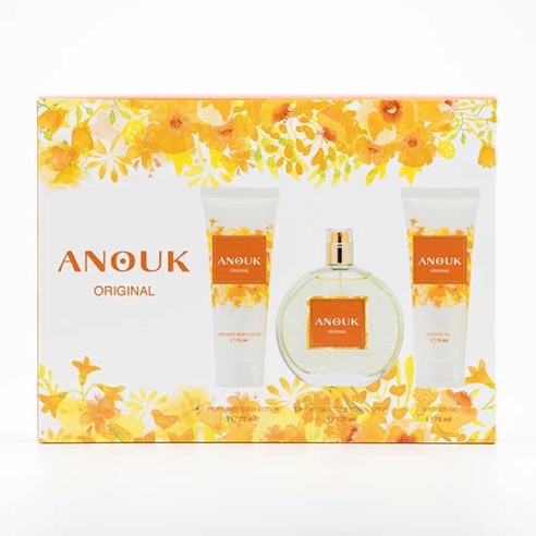 Anouk Estuche de regalo para mujer (EdT 100ml + Gel Baño 75ml + Body Lotion 75ml)