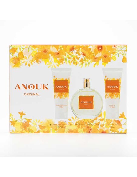 Anouk Estuche de regalo para mujer (EdT 100ml + Gel Baño 75ml + Body Lotion 75ml)