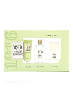 1916 Limón & Tonka Estuche de regalo (EdC 100ml + EdC 30ml + Gel Baño 75ml)