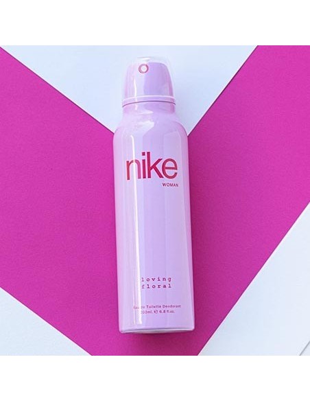 Nike Desodorante em spray Loving Floral Woman 200 ml.