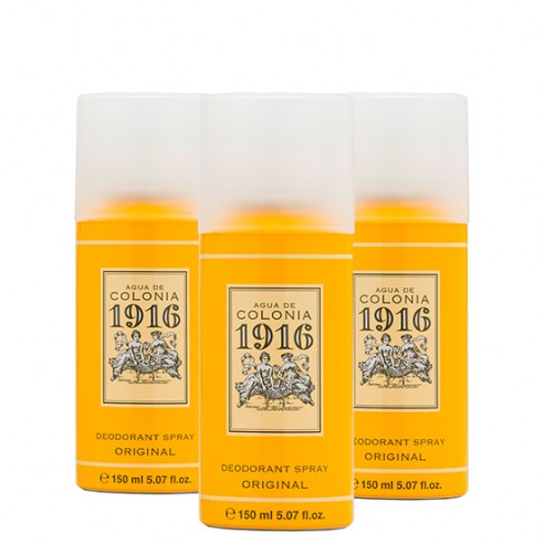 Pack 1916 Original Desodorante Spray 150ml 3 uds