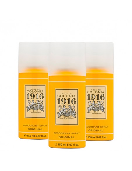 Pack 1916 Original Desodorante Spray 150ml 3 uds