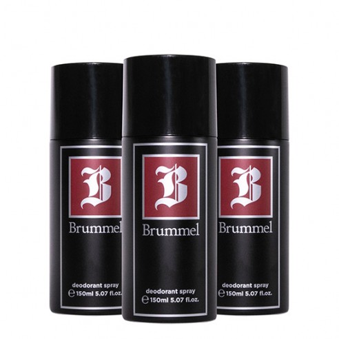 Pack Brummel Desodorante Spray para hombre 150ml 3 uds