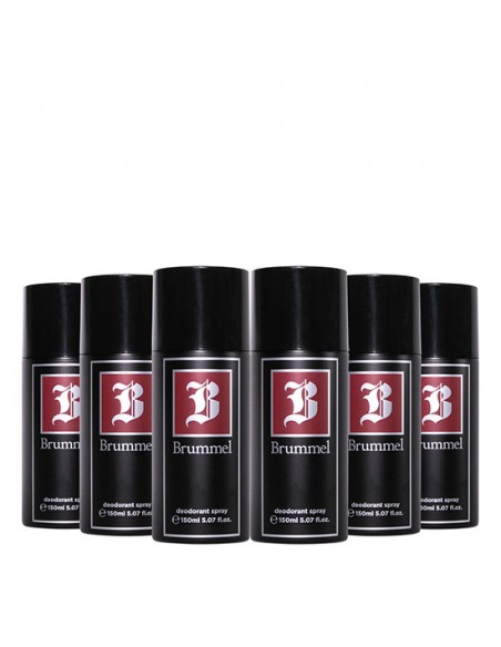 Pack Brummel Desodorante Spray para Hombre 150ml 6 uds Pack Brummel Desodorante Spray para Hombre 150ml 6 uds