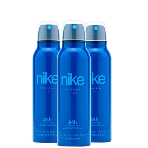 Pack Nike Viral Blue Man Desodorante Spray 200ml 3 uds
