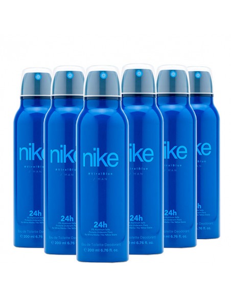 Pack Nike Viral Blue Man Desodorante Spray 200ml 6 uds