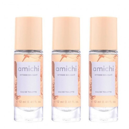 Pack Amichi Intense Bouquet Musk Woman 12ml 3uds