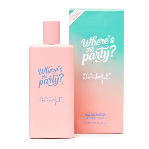 Mr. Wonderful Where's The Party? Eau de Toilette 150ml