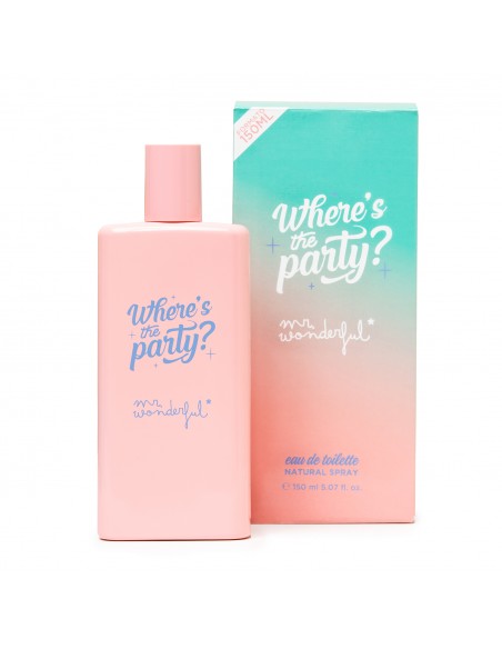 Mr. Wonderful Where's The Party? Eau de Toilette para Mujer 150ml