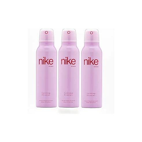 Pack Nike Loving Floral Desodorante Spray para Mujer 200ml 3 uds