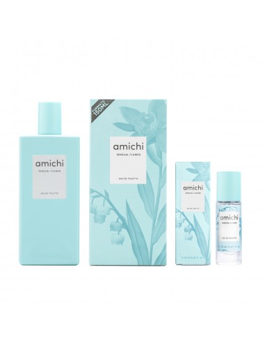 Pack Amichi Sensual Flower Eau de Toilette para mujer 150 + 12ml