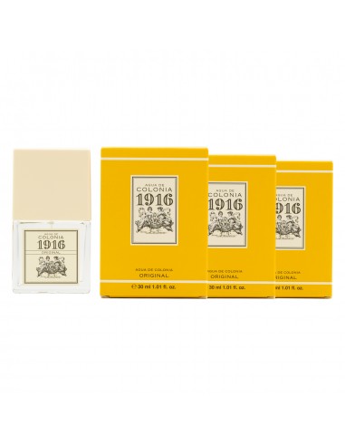 1916 Pack Original Eau de Cologne Unissex 30ml 3 unidades