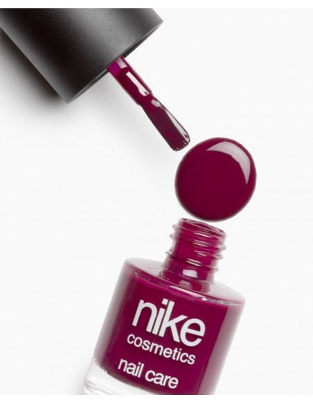 nikecosmetics Embalagem Blackberry Vibes Nail Lacquer 8ml + Top coat 8ml